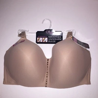 Olga Bra Wirefree Full Figure Seamless Side Smoothing No Side Effects GM3561 - Image 1 of 4