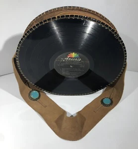 Festival/Coachella Vintage Hand Bag Purse Record Player Handmade - Picture 1 of 12