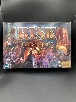 Risk Lord Of The Rings Trilogy Edition Board Game Parker Bros 100% Complete - Image 1 of 4