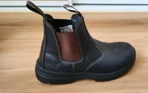 Hard Yakka Black Women's Industrial Workboots Size AUS 8 EUR 40 - Picture 1 of 8