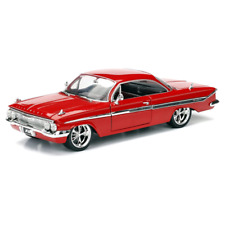 Jada Toys Fast & Furious Dom's 1961 Chevy Impala 1:24 Diecast Vehicle - Red