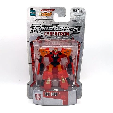 Transformers Cybertron Legends Class HOT SHOT Series 4 Hasbro 2005 Cover