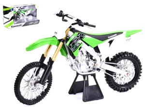 Toy Model KAWASAKI KXF 450 1:6 Motocross MX New Ray Bike GREEN 49403 - Picture 1 of 5