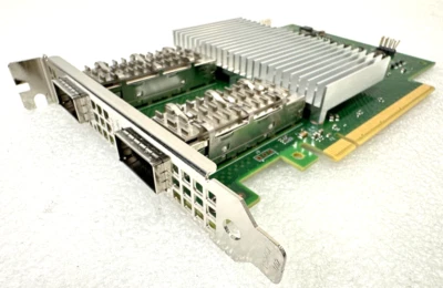 NEW INTEL 100GbE 2-Port QSFP28 Ethernet Ntwrk Adptr E810-2CQDA2 FREE SHIPPING 🚚 - Image 1 of 4