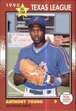 1990 Texas League All-Stars Grand Slam #31 Anthony Young - NM-MT