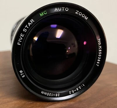 Toyo Optics Five Star MC Auto Zoom 28-135mm 1:3.8-5.2 Canon Lens - Image 1 of 4