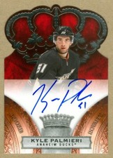KYLE PALMIERI 2010-11 Panini Crown Royale Die Cut "Rookie Royalty" Auto RC /499