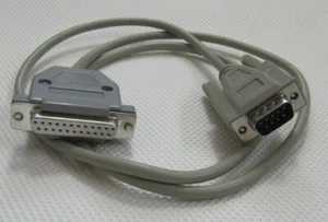 DB23 AMIGA VIDEO cable connector 500, 600, 1200, 4000 DB23 RGB 1mt HOOD PROMO! - Picture 1 of 4