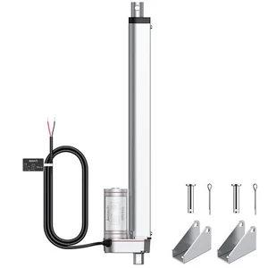 10" Electric Linear Actuator Motor Heavy Duty 1500N 12V DC for Auto Door Opener - Picture 1 of 12