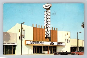 Hollywood CA-California, weltberühmtes Palladium, antike Vintage Postkarte um 1963 - Bild 1 von 2