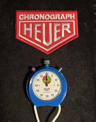 CRONÓMETRO HEUER TRACKMASTER VINTAGE LIMPIO NO FUNCIONA ¡LEER DESCRIPCIÓN! Foto 1 de 4