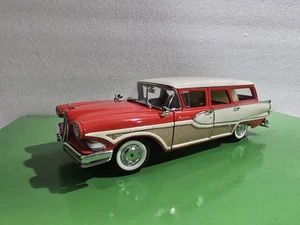 Danbury Mint 1958 Edsel Bermuda Station Wagon Six Passenger 1/24 Die Cast Car - Picture 1 of 8