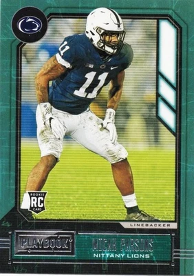 Micah Parsons 2021 Panini Chronicles Draft Picks Playbook #327 (RC) - Image 1 of 2