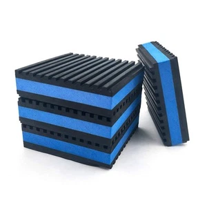 Rubber Anti-Vibration Isolator Pads,Heavy Duty Blue EVA Pad for Air Condition... - Picture 1 of 7