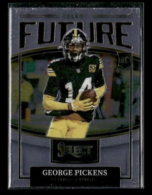 2022 Panini Select #SF-9 George Pickens Rookie Select Future Pittsburgh Steelers - Image 1 of 2