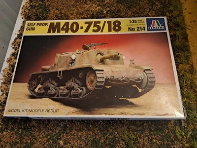 R.E. M40 75/18 Italeri 1/35 - Immagine 1 di 2
