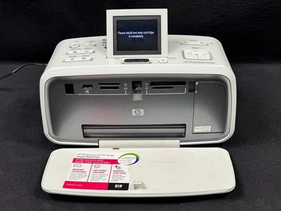 HP Photosmart A716 Compact Photo Printer Pre-owned - POWER TEST ONLY - No Ink - Image 1 of 4