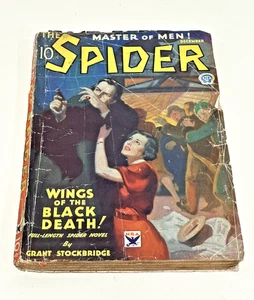 Die Spinne Dez 1933 Pulp 1. Norvell Seite geschrieben Band 1, Heft 3 RAR - Bild 1 von 7