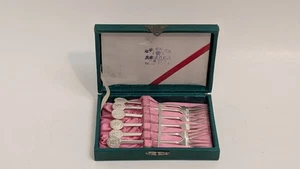 6er Set Silber Demitasse Gabel Set - Chinesisch - Bild 1 von 22