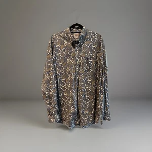 Cinch Men’s Western Paisley Button Down Long Sleeve Shirt Size XL Rodeo - Picture 1 of 10