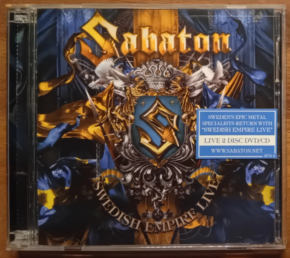 Sabaton – Swedish Empire Live- CD + DVD - Import USA - Bild 1 von 4