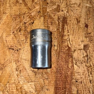 Snap-on Tools 9/16" Shallow Socket 1/2" Drive 6 Pt TW181A USA - Picture 1 of 6