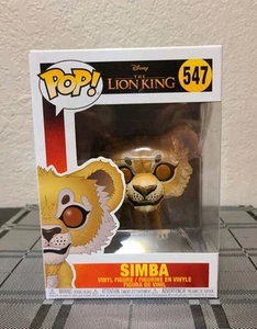 Simba #547 Funko Pop! Vinyl Figure Disney Lion King Brand New Sealed Mint Cond - Bild 1 von 6