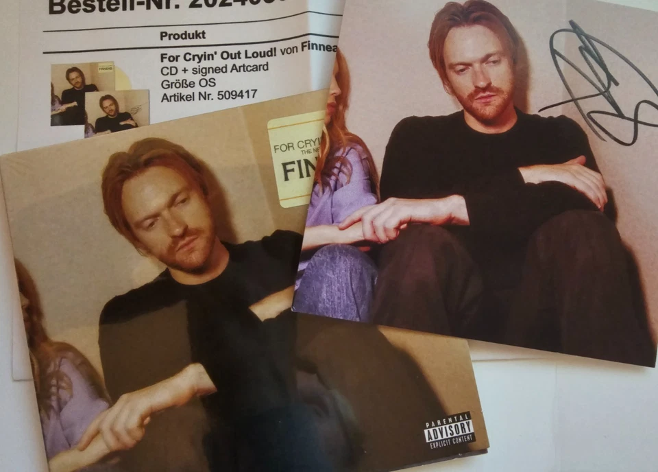 Finneas - For Cryin Out Loud - CD + signed Artcard neu und OVP - Bild 1 von 2