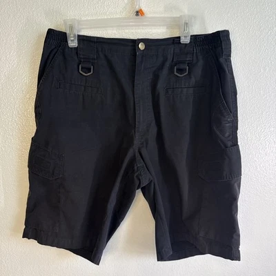 Pantalón corto TACTICAL negro para hombre. "Talla 36 entrepierna de 10""" Foto 1 de 4