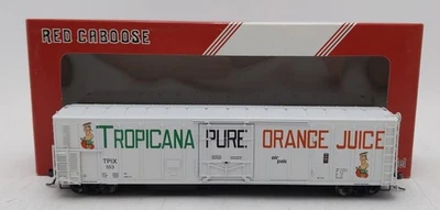 Red Caboose RR-34811-04 HO Tropicana White R-70-15 Refrigerator Car #553 LN/Box - Image 1 of 4