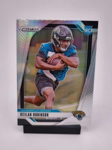 Keilan Robinson RC Silver Prizm Panini Prizm NFL 2024 Jacksonville Jaguars - Foto 1 di 2