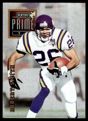 1996 Playoff Prime Robert Smith Minnesota Vikings #52 21064 - Image 1 of 2