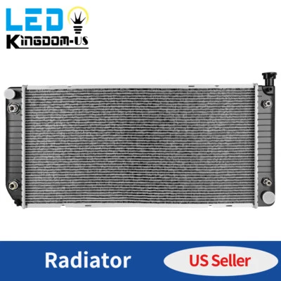 Radiator For 1994-2000 Chevy GMC C/K 1500 2500 3500 Tahoe Yukon W/ 4 Oil Coolers - Image 1 of 4