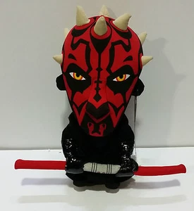 STAR WARS DARTH MAUL DARK MAUL 25 CM PELUCHE PLUSH GUERRE STELLARI - Foto 1 di 1