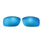 Walleva Polarized Ice Blue Replacement Lenses For Maui Jim World Cup Sunglasses