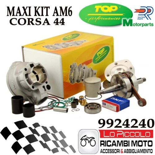 9924240 MAXI KIT TOP D.50 TPR PER AM6 86CC CORSA 44 CILINDRO ALBERO CUSCINETTI - Immagine 1 di 1