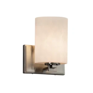 Justice Design Clouds Wall Sconce in Brushed Nickel - CLD-8441-10-NCKL-LED1-700 - Picture 1 of 1