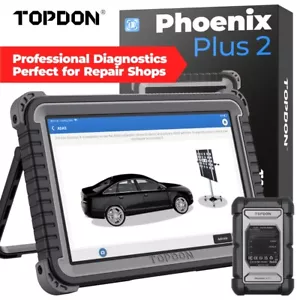 2025 TOPDON Phoenix Plus 2 Bidirectional Car Diagnostic Scanner Tool ECU Coding - Picture 1 of 17