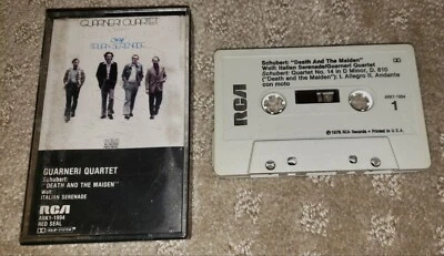 Guarneri Quartet Schubert Death and the Maiden Rare Cassette Tape 1976 - Image 1 of 2