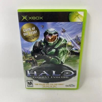 Halo 1 Combat Evolved Xbox Microsoft Original Xbox Game/Case - Image 1 of 3