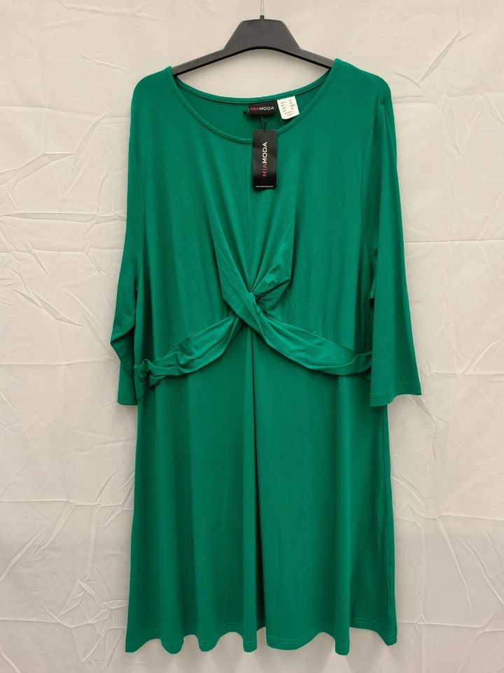 MIAMODA Damenkleid Damen Kleid Sommerkleid Abendkleid NEU grün Größe 44 - Bild 1 von 1