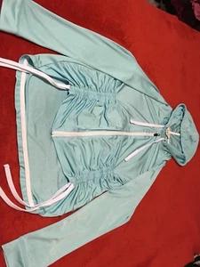Women’s ENERGIE full front zipper Joddie sweatshirt. Size M. Blue color - Picture 1 of 1