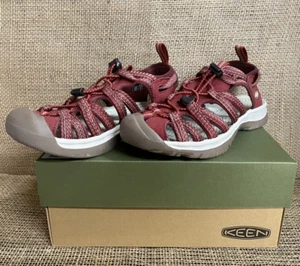 NIB Keen 1025041 Women's Whisper Red Dahlia Multisport Sandal - Picture 1 of 5