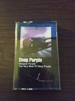Deep Purple, Deepest Purple/The Very Best Of Deep Purple, Cassette Tape, used. - Image 1 of 3