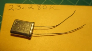 vtg Radio Crystal 23,280 mhz częstotliwość b - Zdjęcie 1 z 4
