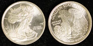 Walking Liberty 1/10oz Silver .999 - Picture 1 of 3