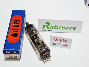Antica Valvola Elettronica Usata SIEMENS PY88 scatola FAB LAMP Tv Radio - Imagen 1 de 3
