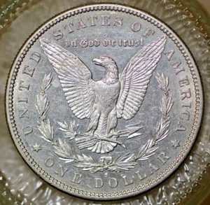 1887-S Morgan Silver Dollar AU++ Gorgeous Old Album Coin - Picture 1 of 6