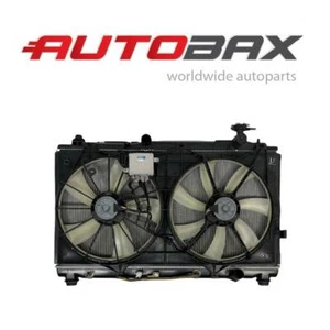 2007 2008 LEXUS ES350 TOYOTA CAMRY RADIATOR W/ COOLING FAN SHROUD W/ MODULE SET - Picture 1 of 6