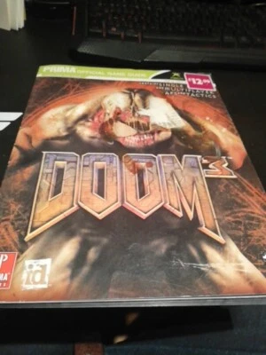 DOOM 3 PRIMA OFFICIAL STRATEGY GAME GUIDE BOOK FOR X-BOX ORIGINAL XBOX FREE POST - Image 1 of 4
